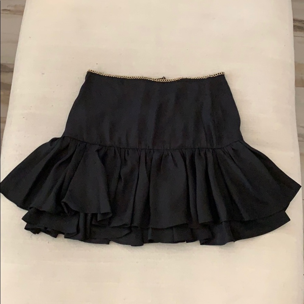 Sexy black skirt